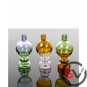 TWO COLORED CARB CAP 3CT/PK